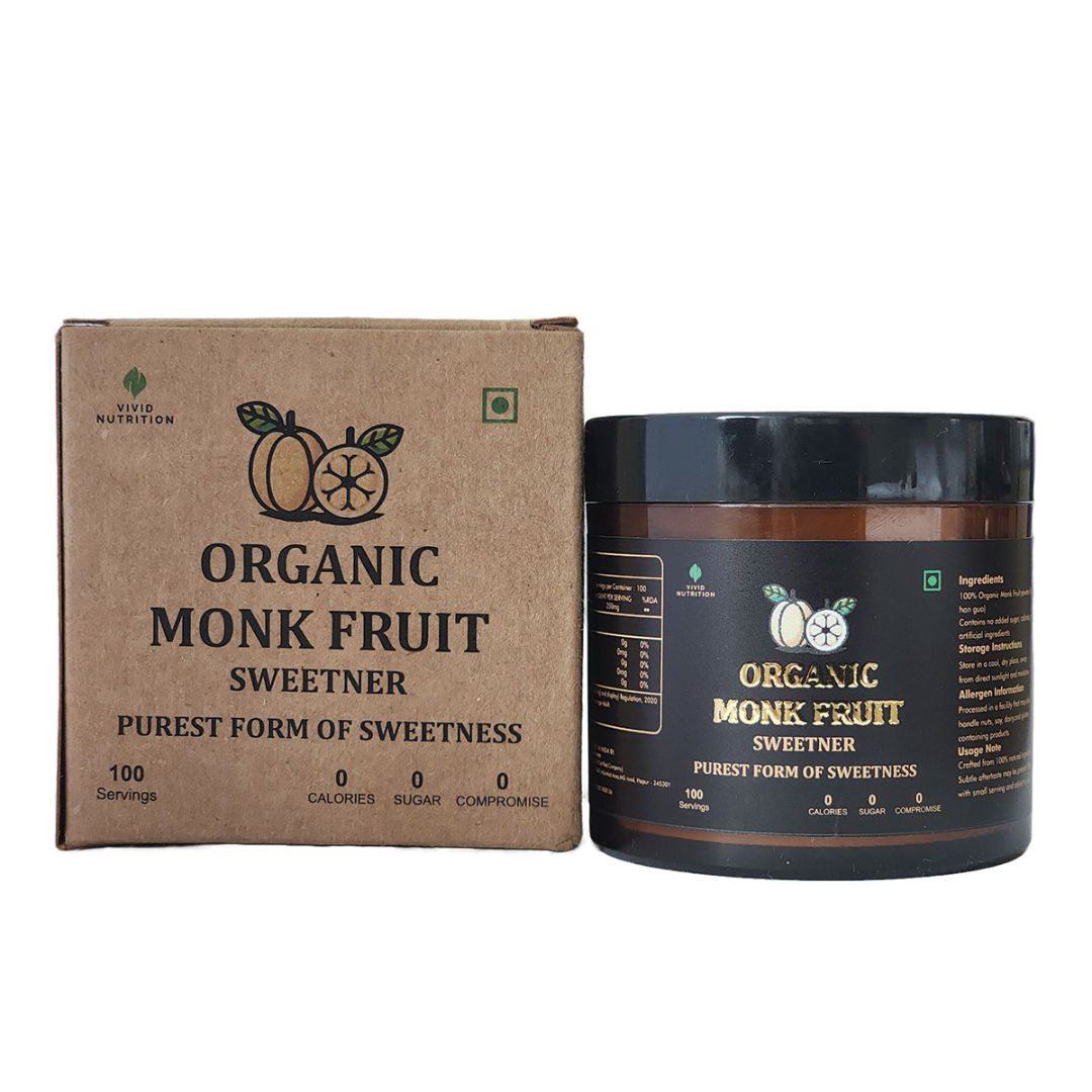 100% Pure Monk fruit Sweetner (No erythritol)