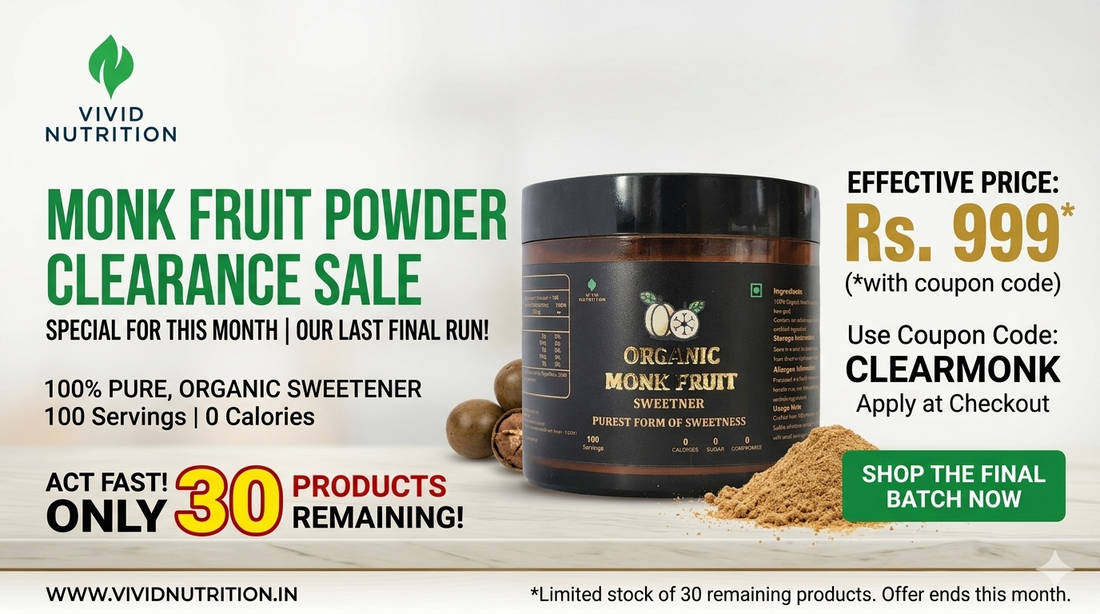 The Final 30: Our Purest Monk Fruit Clearance Sale