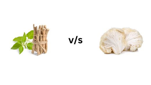 Lion's Mane vs Ashwagandha